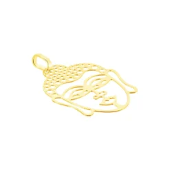 Pendentif Fazzia Bouddha Or Jaune