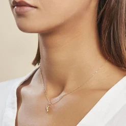 Pendentif Felicette Corne Abondance Or Jaune