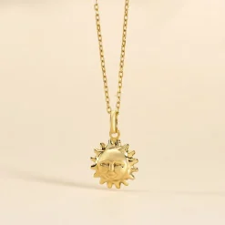 Pendentif Finlay Soleil Or Jaune