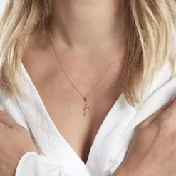 Pendentif Gabinia Danseuse Or Jaune