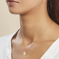 Pendentif Gaietana France Or Jaune