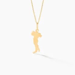 Pendentif Gaietana Italie Or Jaune