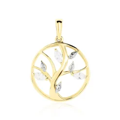 Pendentif Godolieba Or Jaune Oxyde De Zirconium