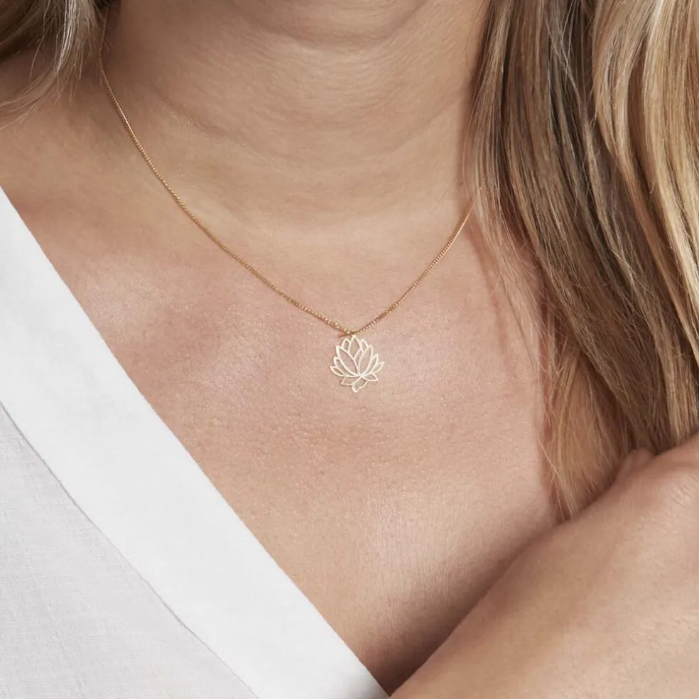 Pendentif Hadaya Lotus Or Jaune