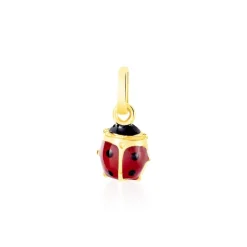 Pendentif Helidie Coccinelle Or Jaune