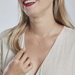 Pendentif Ilies Hibou Or Jaune