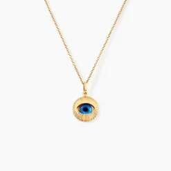 Pendentif Invannie Or Jaune Pierre Synthétique