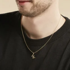 Pendentif Ionia Lettre Or Jaune