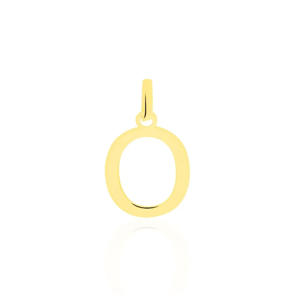 Pendentif Ionia Lettre Or Jaune
