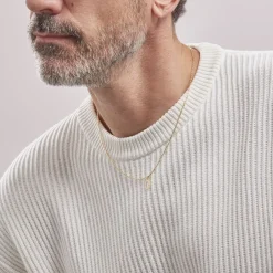 Pendentif Ionia Lettre Or Jaune