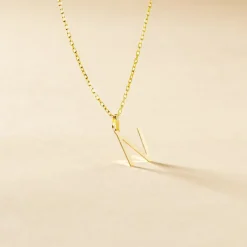 Pendentif Ionia Lettre Or Jaune