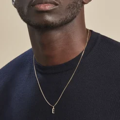 Pendentif Ionia Lettre Or Jaune