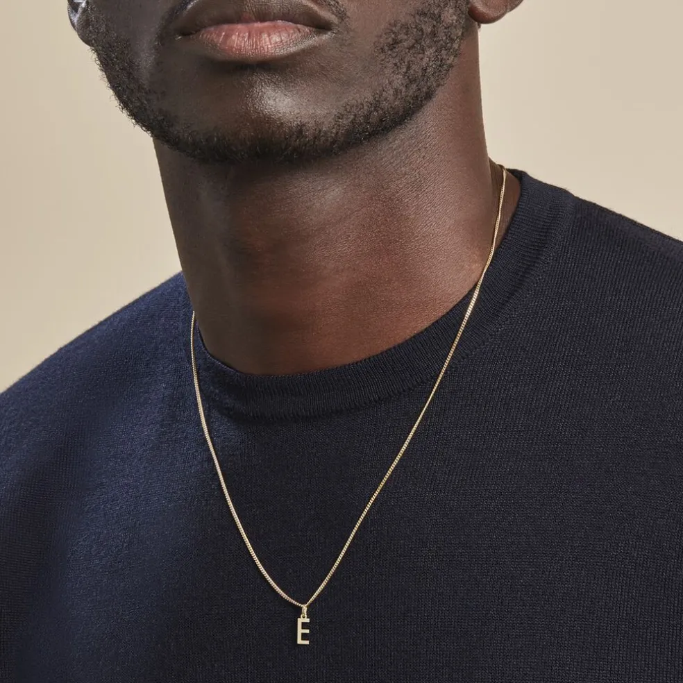 Pendentif Ionia Lettre Or Jaune