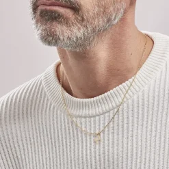 Pendentif Ionia Lettre Or Jaune