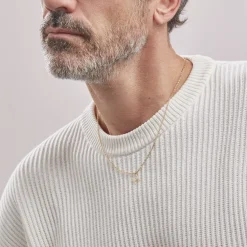 Pendentif Ionia Lettre Or Jaune