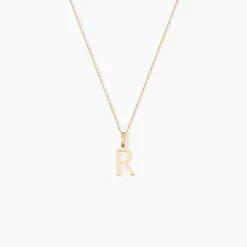 Pendentif Ionia Lettre Or Jaune