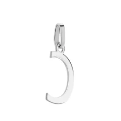 Pendentif Ionia Lettre Or Blanc