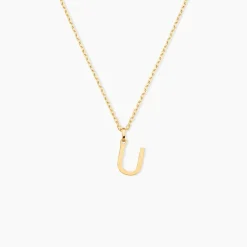 Pendentif Ionia Lettre Or Jaune