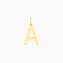Pendentif Ionia Lettre Or Jaune