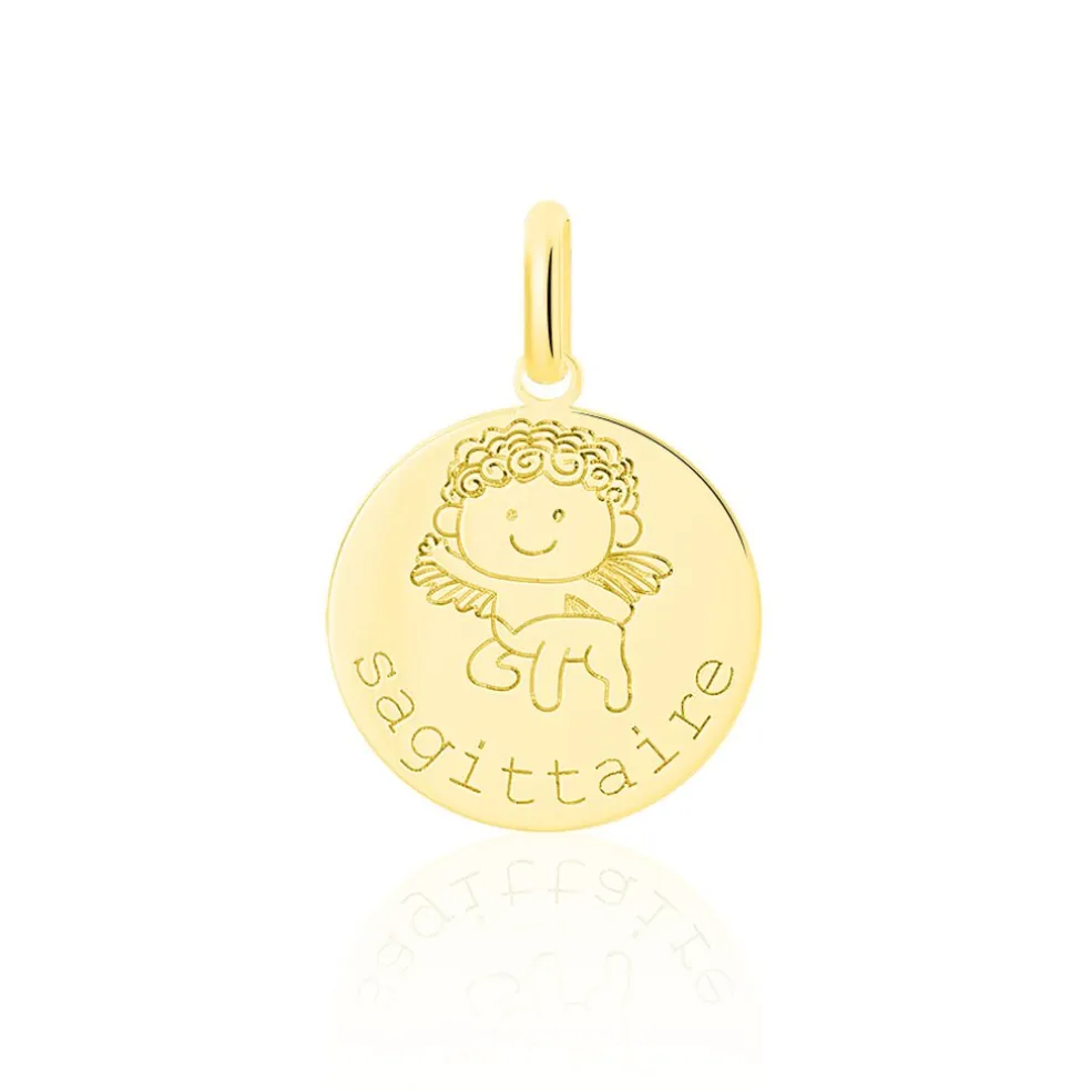 Pendentif Jannila Zodiaque Or Jaune