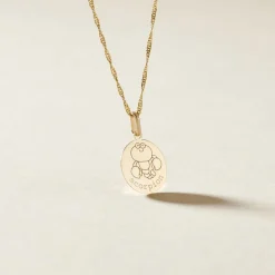 Pendentif Jannila Zodiaque Or Jaune