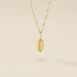 Pendentif Julius Sport Rugby Or Jaune