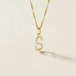 Pendentif Klementine Or Jaune Oxyde De Zirconium