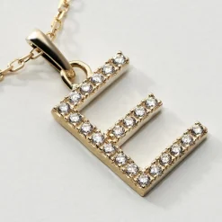 Pendentif Klementine Or Jaune Oxyde De Zirconium