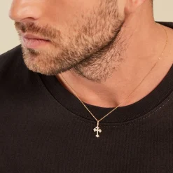 Pendentif Krister Or Jaune Oxyde De Zirconium