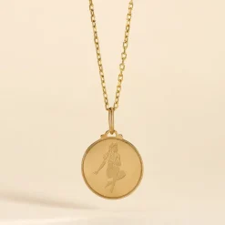 Pendentif Lamie Zodiaque Or Jaune