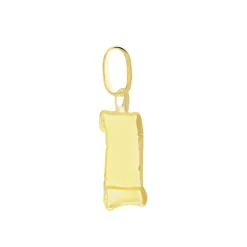 Pendentif Lamie Zodiaque Parchemin Or Jaune