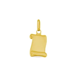 Pendentif Lamie Zodiaque Parchemin Or Jaune
