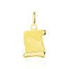 Pendentif Lamie Zodiaque Parchemin Or Jaune