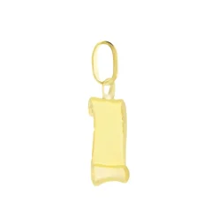 Pendentif Lamie Zodiaque Parchemin Or Jaune
