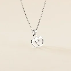 Pendentif Lehinaae Argent Blanc