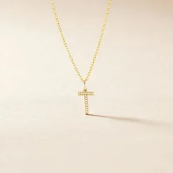 Pendentif Lettre T Or Jaune Oxyde