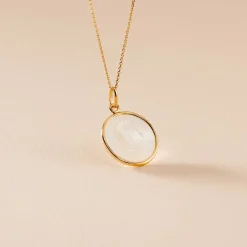 Pendentif Marie Or Jaune Nacre