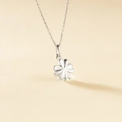 Pendentif Meylin Argent Blanc