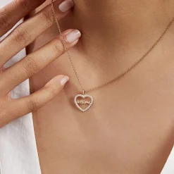 Pendentif Or Jaune Derry Oxyde De Zirconium