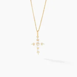 Pendentif Or Jaune Neottie Oxydes