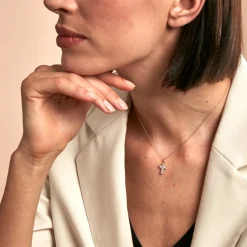 Pendentif Or Jaune Sebastian Oxyde De Zirconium