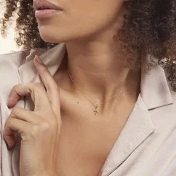 Pendentif Or Jaune Stanley Emeraude