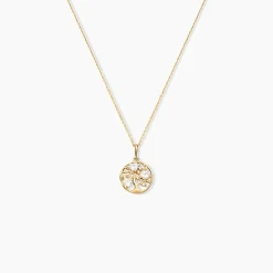 Pendentif Salvalus Or Jaune Oxyde De Zirconium