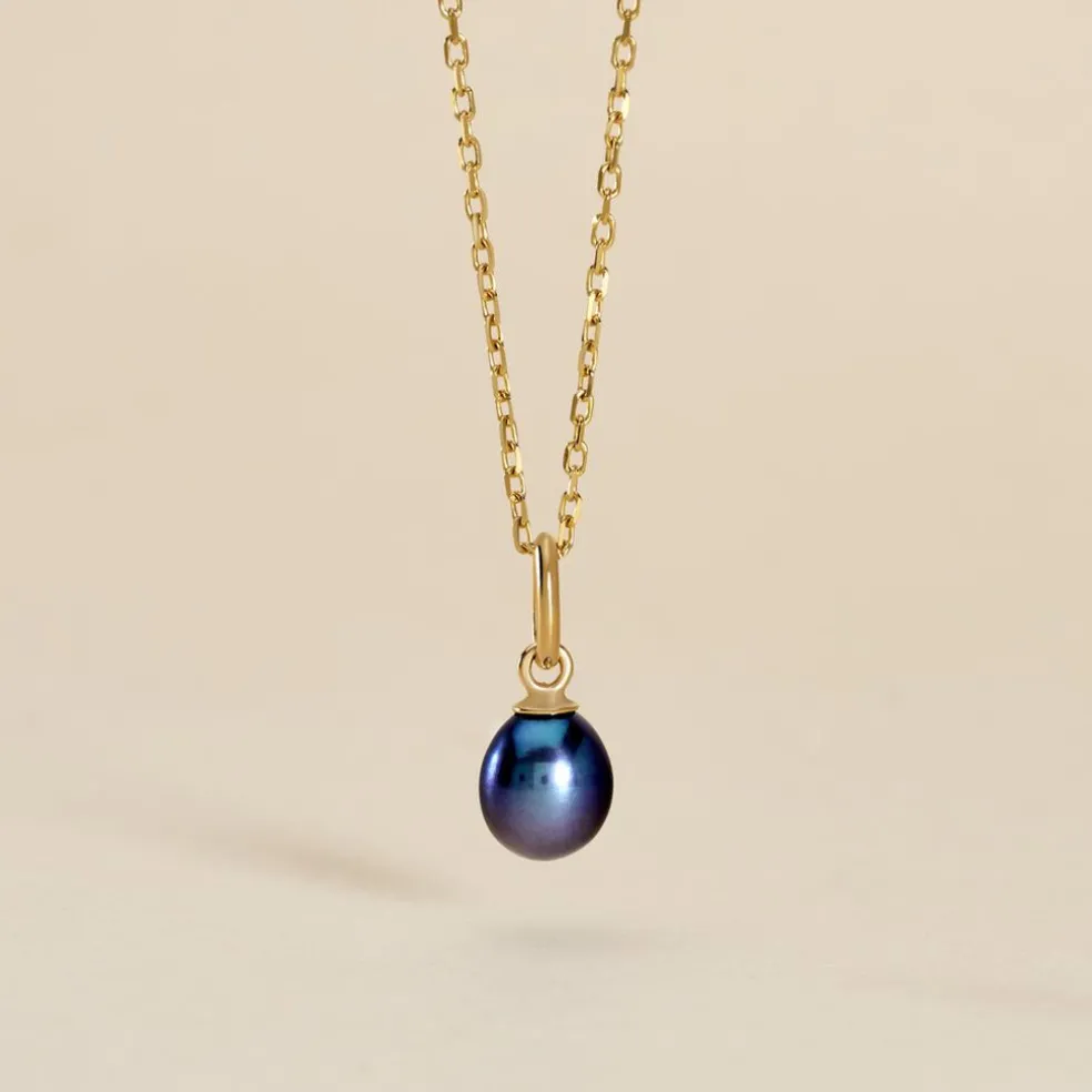 Pendentif Severiane Or Jaune Perle De Culture