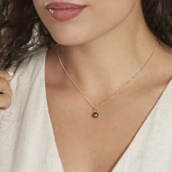 Pendentif Severiane Or Jaune Perle De Culture