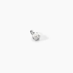 Pendentif Solitaire Aphrodite Or Blanc Diamant