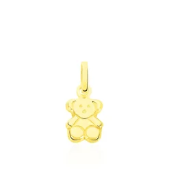 Pendentif Songea Ourson Or Jaune