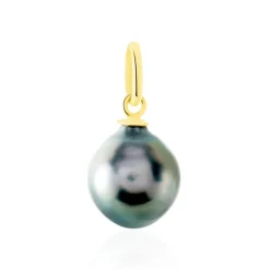 Pendentif Syana Or Jaune Perle De Culture De Tahiti