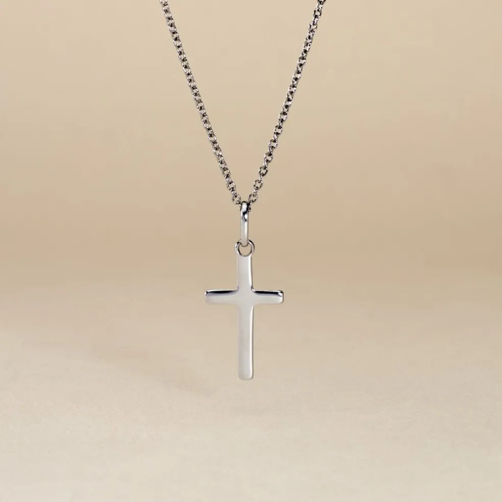 Pendentif Tifene Argent Blanc