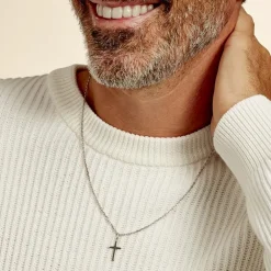 Pendentif Tifene Argent Blanc